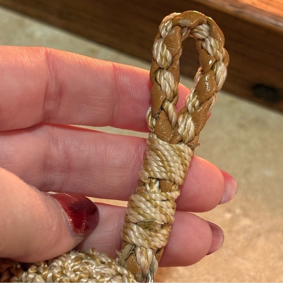 The Sak Crochet Shoulder Bag with Handcrafted Texture In Earth Tones - Picture 7 of 11